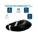 thumbnail image 5 of Sillón Puff Lunics Balón de Americano Grande Negro, 5 of 6