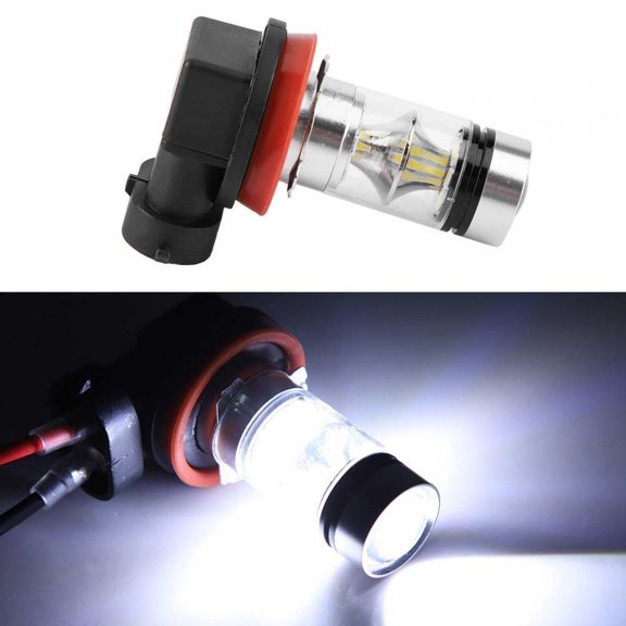 H11 Luz antiniebla H8 100W 20LEDs Lámpara de coche Bombilla de faro Blanco