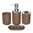 thumbnail image 2 of 4 dispensadores de jabón de mano, jabonera, vaso y soporte para cepillo de , organizador de tocador, 2 of 7