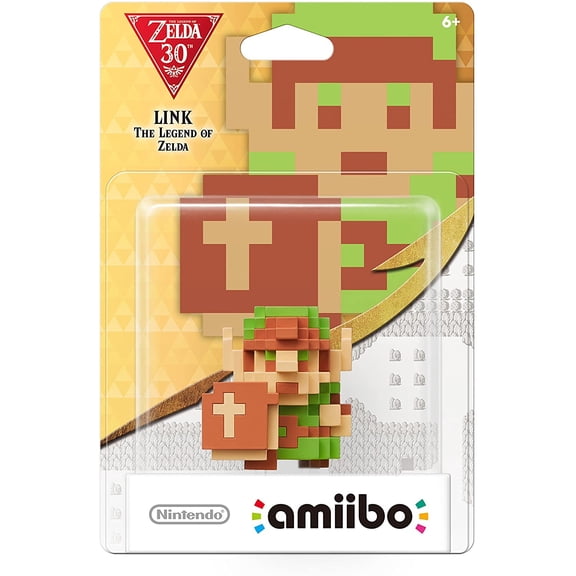Amiibo Link 8 Bits Nintendo Físico