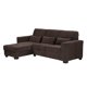 thumbnail image 2 of Sofá Love Chaise Izquierdo en L Eros 3 Plazas Chocolate para Sala, 2 of 8