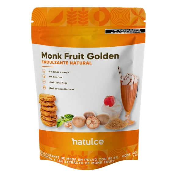 Monk Fruit 1kg Endulzante Keto Fruto Del Monje 0kcal