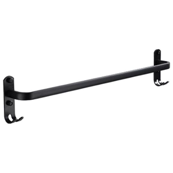 Toallero de baño de aleación de aluminio, accesorios de baño, accesorios de pared 1 capa 50cm