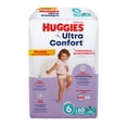 thumbnail image 2 of Pañales Huggies UltraConfort etapa 6 niña 60 piezas, 2 of 6