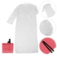 thumbnail image 3 of FELTECHELECTR Ropa musulmana para hombre, caftán de Oriente Medio, vestido abaya islámico de Arabia Saudita, túnicas de Dubái con pañuelo árabe para la cabeza, accesorios para disfraz de Halloween, 3 of 5