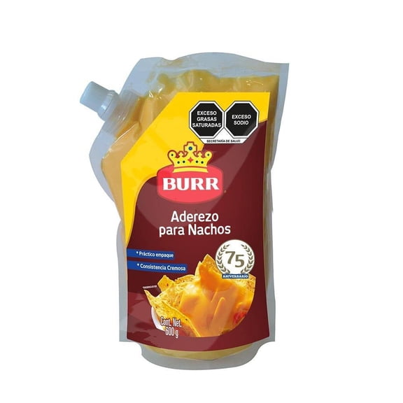 Aderezo para nachos Burr 600 g
