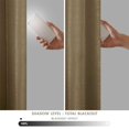 thumbnail image 5 of Cortina Oscurecedora Faux Silk Madison Park Bronce 50x95, 5 of 5