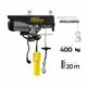 thumbnail image 2 of Polipasto Eléctrico High Power Carga 400 Kg 20 M 950 W 110v, 2 of 9