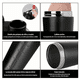 thumbnail image 3 of Vaso Shaker Bloosom  Acero Inoxidable Shaker Gym Proteina Negro, 3 of 4