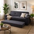 thumbnail image 1 of Sofá Cama M & E MUEBLES Confort Clean Gris Oxford Individual 3 Posiciones Con Cama Oculta, 1 of 5