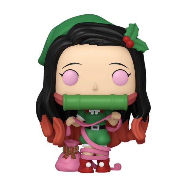 Figura Coleccionable Funko Pop Plus Animation Demon Slayer Nezuko Anime Holiday 2025 1 Pieza