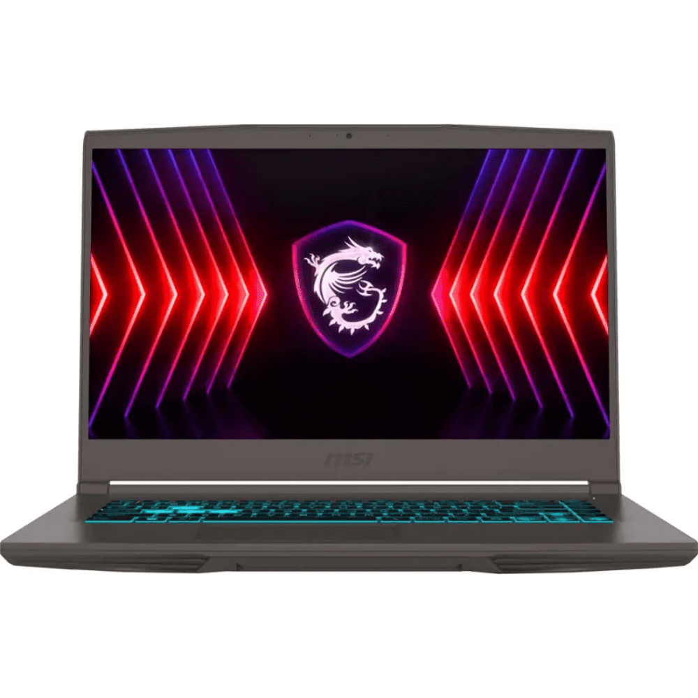 Laptop Gamer MSI Thin A15 15.6" FHD 144Hz AMD Ryzen 5-7535HS 8GB RAM 512GB SSD NVIDIA GeForce RTX 4050 6GB Windows 11 Teclado Retroiluminado Black