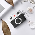 thumbnail image 4 of Xihbxyly Funda para Auriculares con Forma de Cámara, Silicona Suave, Bonita Protección para Auriculares Pro 4, Diseño Seguro y Duradero, Mosquetón Incluido, Ideal para Regalo, Tamaño 7 X 5 X 2,8 Cm, 4 of 5