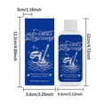 thumbnail image 3 of Limpiador para lavavajillas 100 ml | Limpiador profundo para lavavajillas | Elimina la cal y la grasa | Fórmula abrillantadora para una vajilla brillante | Aroma a limón | Compatible con varios, 3 of 9