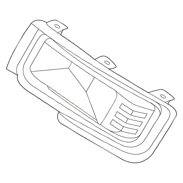 Rejilla Defensa Delantera Izquierda Original Para Ford F-150 5.0l 8 Cil 24 Al 25 OEM