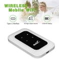 thumbnail image 4 of Router WiFi 4G LTE portátil | Router móvil de viaje con ranura para tarjeta SIM | Internet inalámbrico de alta velocidad para coche, viajes y cualquier lugar | Hasta 10 dispositivos | Punto de, 4 of 8