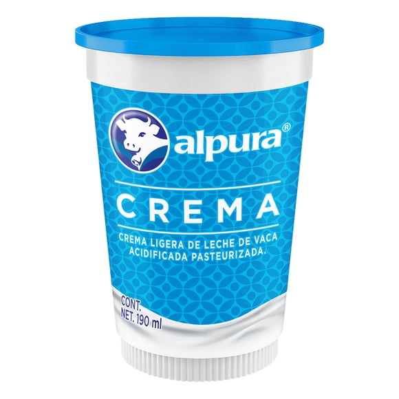 Crema ácida Alpura light 190ml