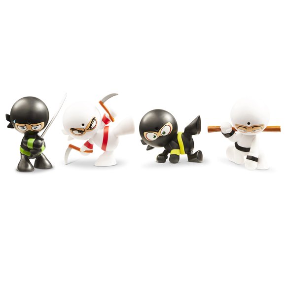 Figura de juguete FaRt NinjAS Ninjas de Pedo con activación por movimiento