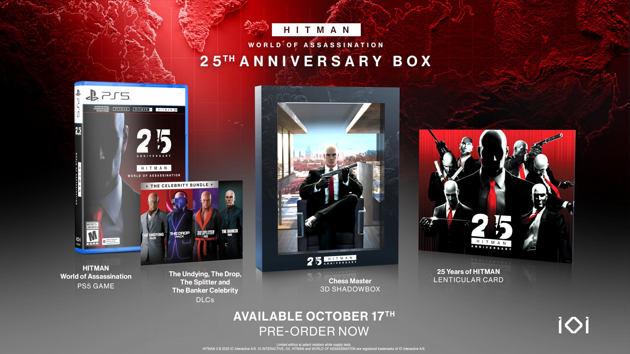 Videojuego IOI Hitman: World of Assassination para PS5