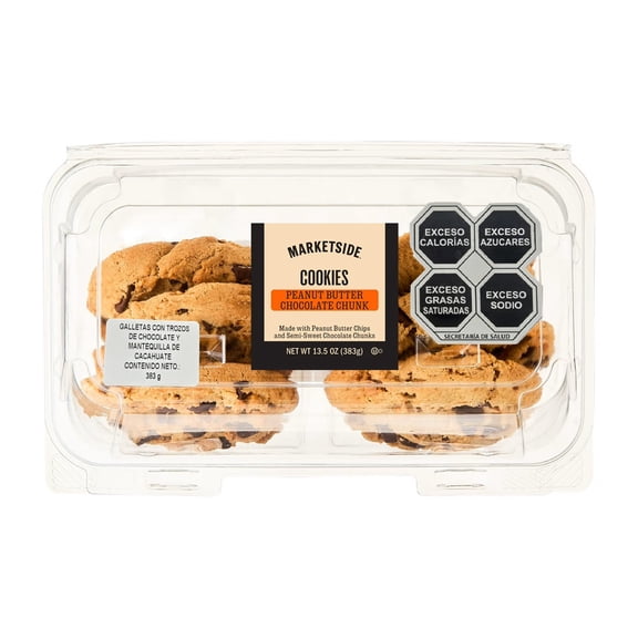 Galletas Marketside Mantequilla de Maní con Chispas de Chocolate 383 g