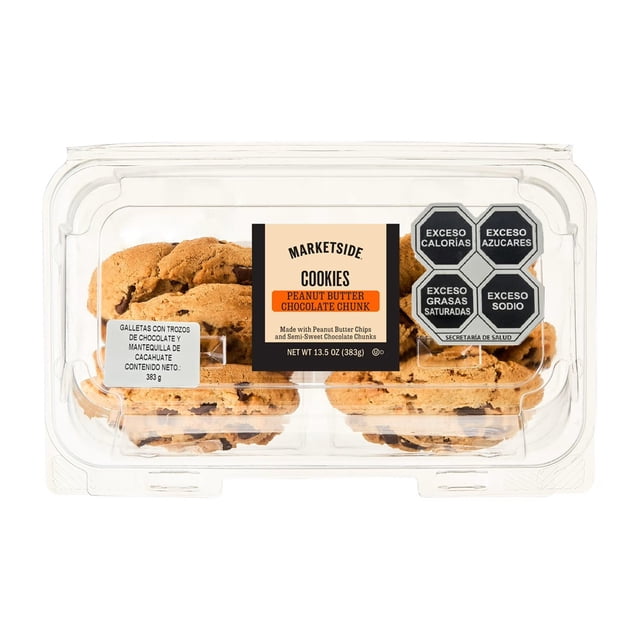 Galletas Marketside Mantequilla de Maní con Chispas de Chocolate 383 g