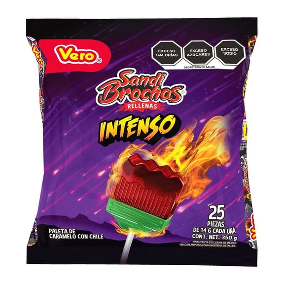 Paleta Vero Sandibrocha Intenso 25 piezas