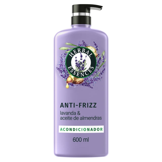 Acondicionador Herbal Essences Anti-Frizz lavanda & Aceite de Almendras 600 ml