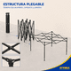 thumbnail image 5 of Carpa Toldo Plegable 3x3 Impermeable y Reforzado STYRKA, 5 of 10