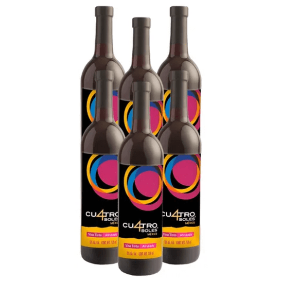 Vino Tinto Cuatro Soles Afrutado 750 ml Cuatro Soles Afrutado