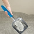 thumbnail image 4 of Apmemiss Clearance Cat Litter Scoop, Sturdy Litter Cleaner Corner Shovel, Stainless Steel Mesh Litter Shovel, Easy to Clean Reptile Terrarium Sand Waste, Beach Shovel, 4 of 5