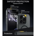 thumbnail image 4 of Funda de teléfono Diverbox para iPhone 16 Pro Max con MagSafe Gray, 4 of 7