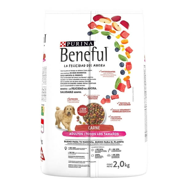 Imagen 2 de Alimento para Perro Beneful Adulto Original Todos los Tamaños Sabor Carne 2.0 kg