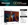 thumbnail image 3 of TV Hisense 50 pulgadas QLED 4K 50QD6N, 3 of 4