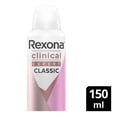 thumbnail image 1 of Antitranspirante Rexona clinical expert classic en aerosol para dama 150 ml, 1 of 4