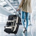 thumbnail image 3 of Olympia U.S.A. 22 inch Carry On 8 Pockets Wheeled Rolling Duffel Bag Water Resistant Luggage Lightweight Travel Suitcase with Retractable Handle, 3 of 9