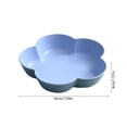 thumbnail image 3 of Ohmyroo Reusable Wheat Straw Plates Set, Multipurpose Small Salad & Dessert Dishes for Kitchen, Dishwasher Safe & Microwave Safe Serving Plates for Daily Use, 3 of 6