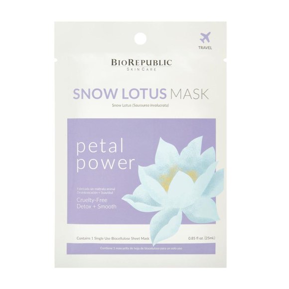 Mascarilla Poder del Pétalo del Loto de Nieve Bio Republic 25 ml