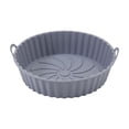 thumbnail image 2 of Bandeja de silicona para hornear | Bandeja para hornear flexible, antiadherente y resistente al calor | Función de separación de aceite | Fácil de limpiar | Compatible con Aeropans, hornos,, 2 of 6