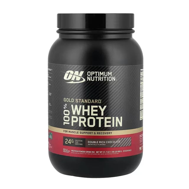 Proteína Gold Standard 100% Whey 2Lbs Chocolate Optimum Nutrition . Optimum Nutrition ONGOLDWHEY2LBSCHOCOLATE