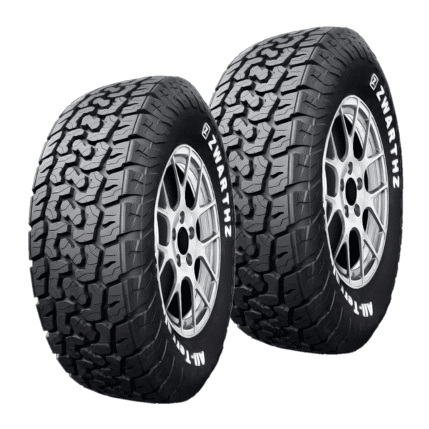 Paquete de 2 llantas 27X8.50R14 95Q Zwarthz All Terrain AT
