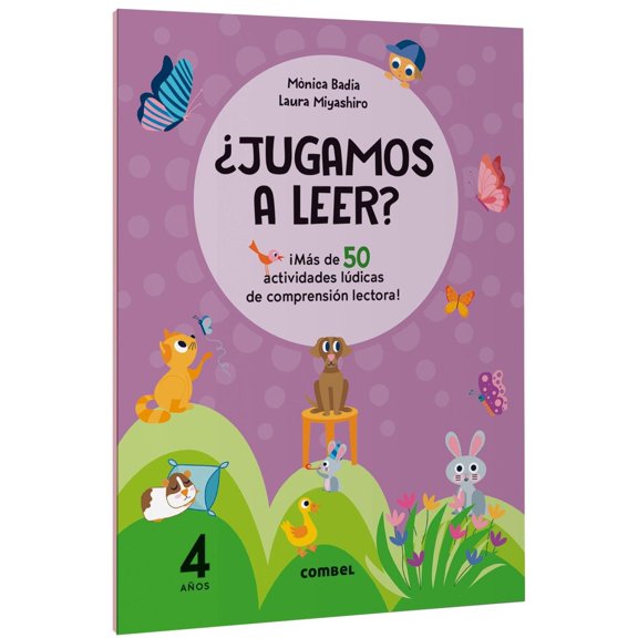 ¿Jugamos a leer? 4 años, de Badia Cantarero Mònica, Combel