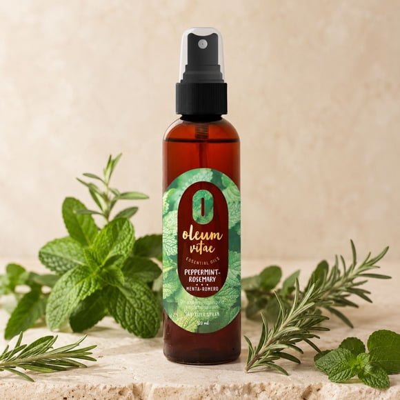 Spray desinfectante de manos y superficies Romero-Menta 120ml
