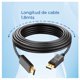 thumbnail image 5 of Cable DisplayPort a HDMI 4K 1.8 Metros Conectores Dorados Conexión Estable y Ultra Definición, 5 of 9