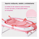 thumbnail image 3 of Almohadilla De Suspensión De Malla De Baño De Bebé Rosa, 3 of 5
