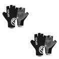 thumbnail image 1 of Advancent 1 par de medio guantes para senderismo, artículos de mano auxiliares para bicicleta, accesorios para trotar con pantalla táctil, Negro SG 2Conjunto, 1 of 6