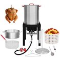 thumbnail image 1 of Juego para freír pavo Creole Feast 30 qt 10 qt 50,000 BTU, 1 of 9
