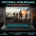 thumbnail image 3 of Laptop Gamer GIGABYTE A16 GeForce RTX 5060 8GB Core i7 13620H 32GB DDR5 1TB SSD 16" IPS FHD+ 165Hz Teclado Español Mouse Gaming, 3 of 5