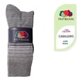 thumbnail image 1 of Calcetin Fruit Of The Loom para Hombre, Jaspe 6 Piezas Unitalla, 1 of 4