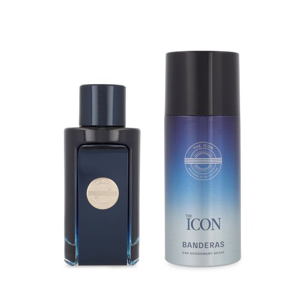 SET BANDERAS THE ICON 2PZS 100ML EDT SPRAY/ DESODORANTE 150ML SPRAY