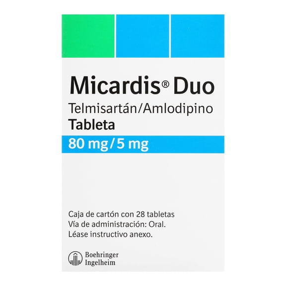 Micardis Duo 80/5 Mg 28 Tab